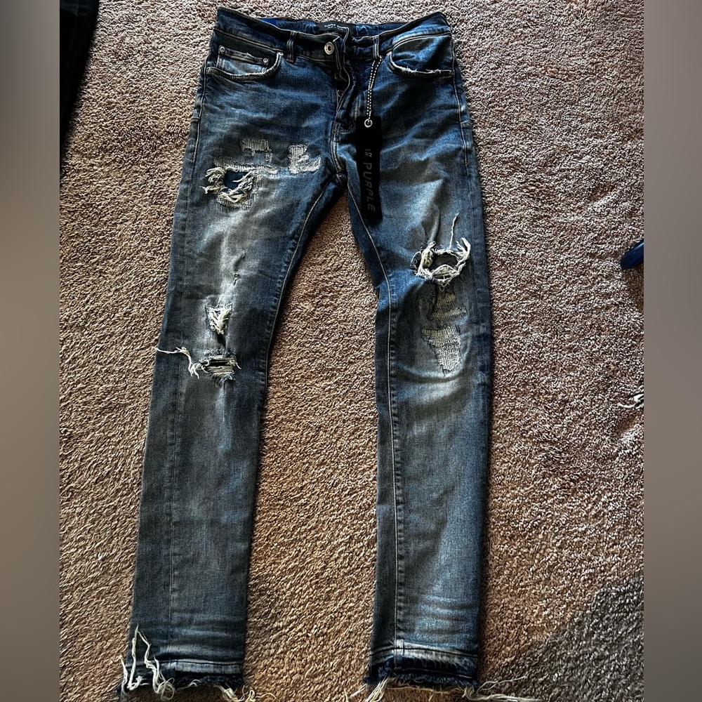 Mens “Purple” skinny jeans. Excellent Condition.